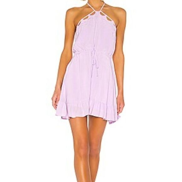 Lovers and Friends Lavender Wiley Mini Dress Small - Picture 1 of 7